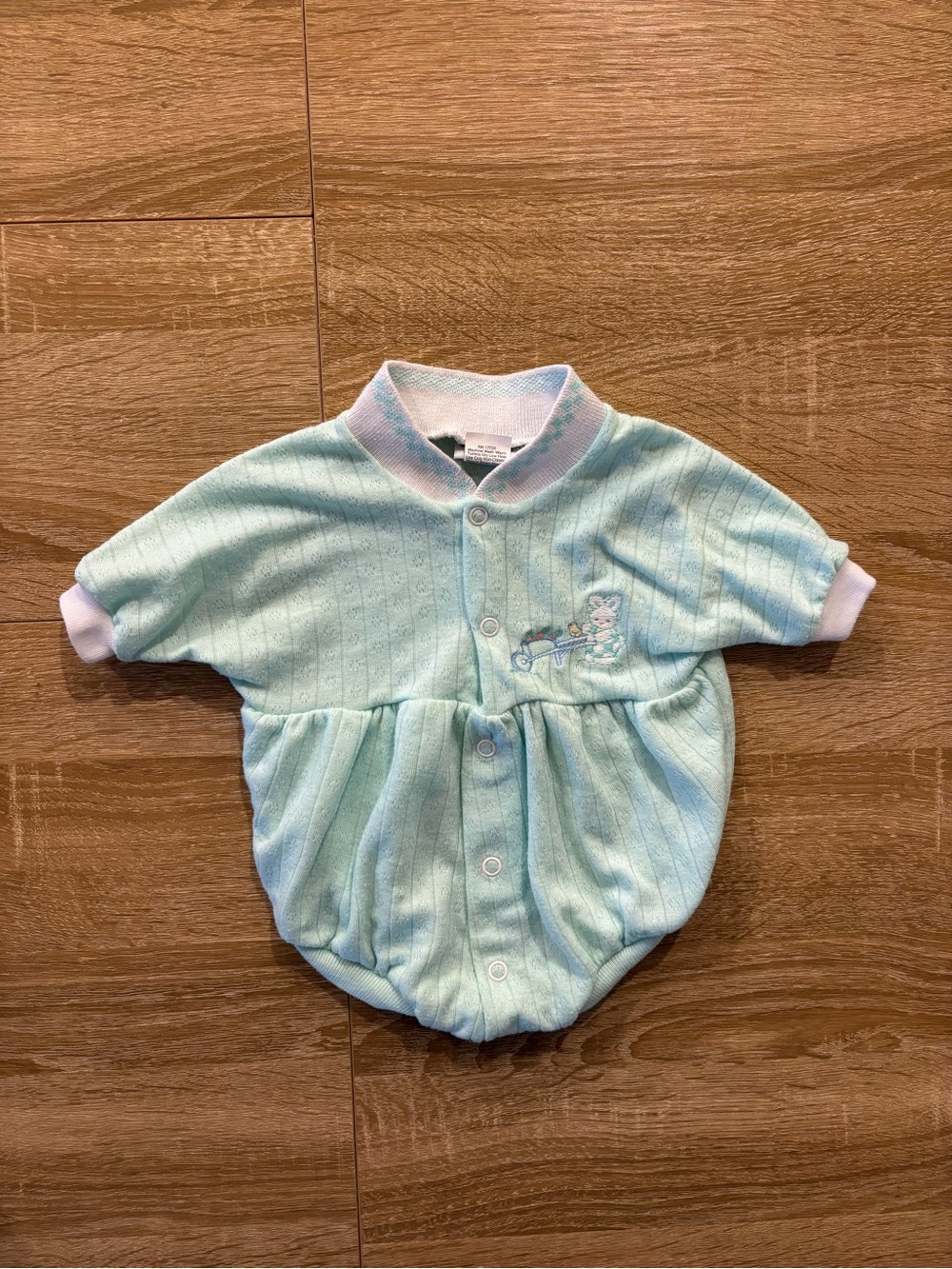 vintage Honors Baby polo romper size 6-9 months